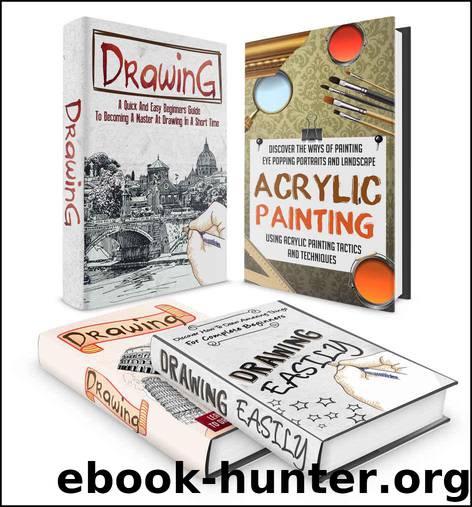 DRAWING: 4 IN 1 BOX SET Discover How To Become A Expert At Drawing Box Set # 5 (acrylic painting course, graphic design drawing, art instruction and reference, painting) by MCKENZIE S