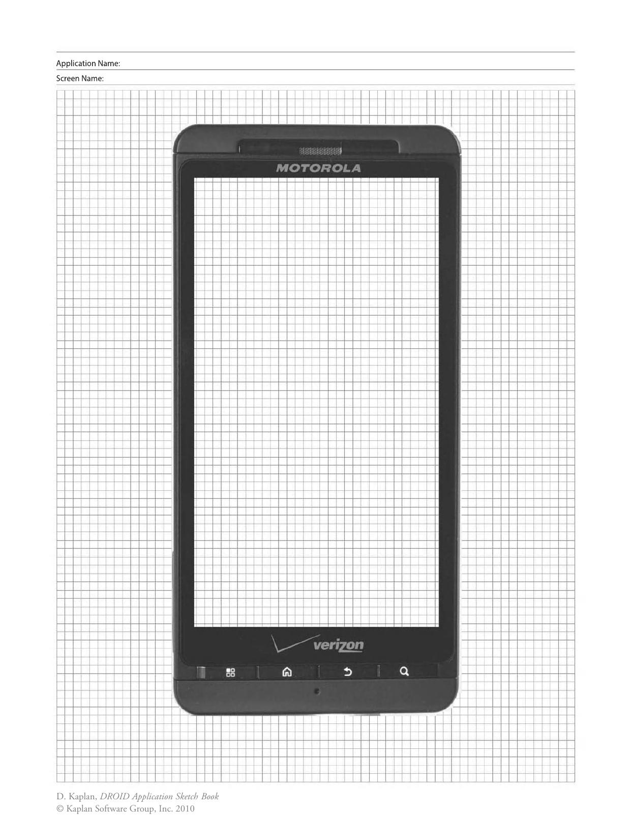 DROID Application Sketch Book by Dean Kaplan (auth.)