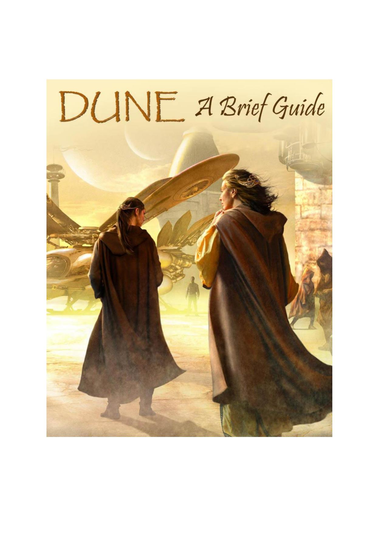 DUNE A Brief Guide by Judy