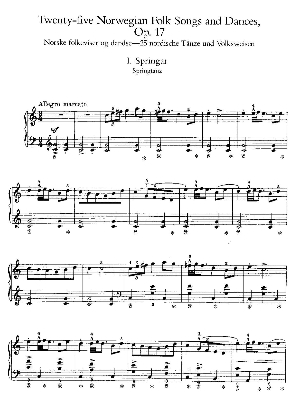 DaVince Tools Generated PDF File by 25 Norwegian folk songs & dances op.17