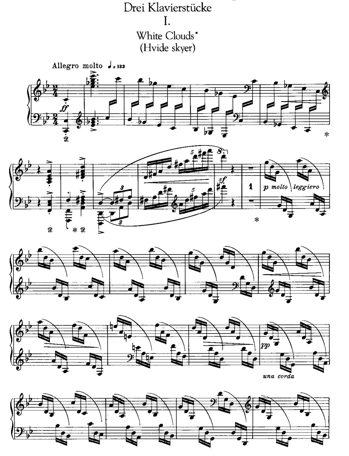 DaVince Tools Generated PDF File by Drei Klavierstucke(White Clouds Gnomes'Tune The Dance Goes.On)