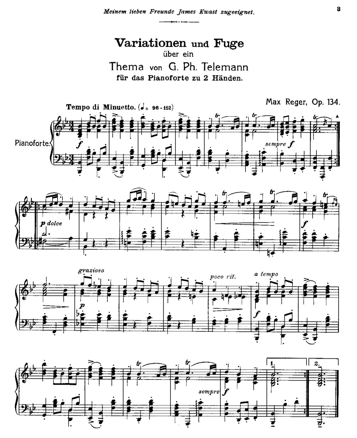 DaVince Tools Generated PDF File by Variations & Fugue on a Theme by Telemann