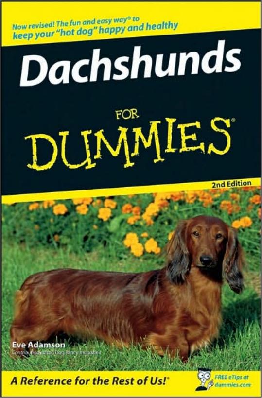 Dachshunds For Dummies, 2nd edition (For Dummies (Pets)) by Eve Adamson