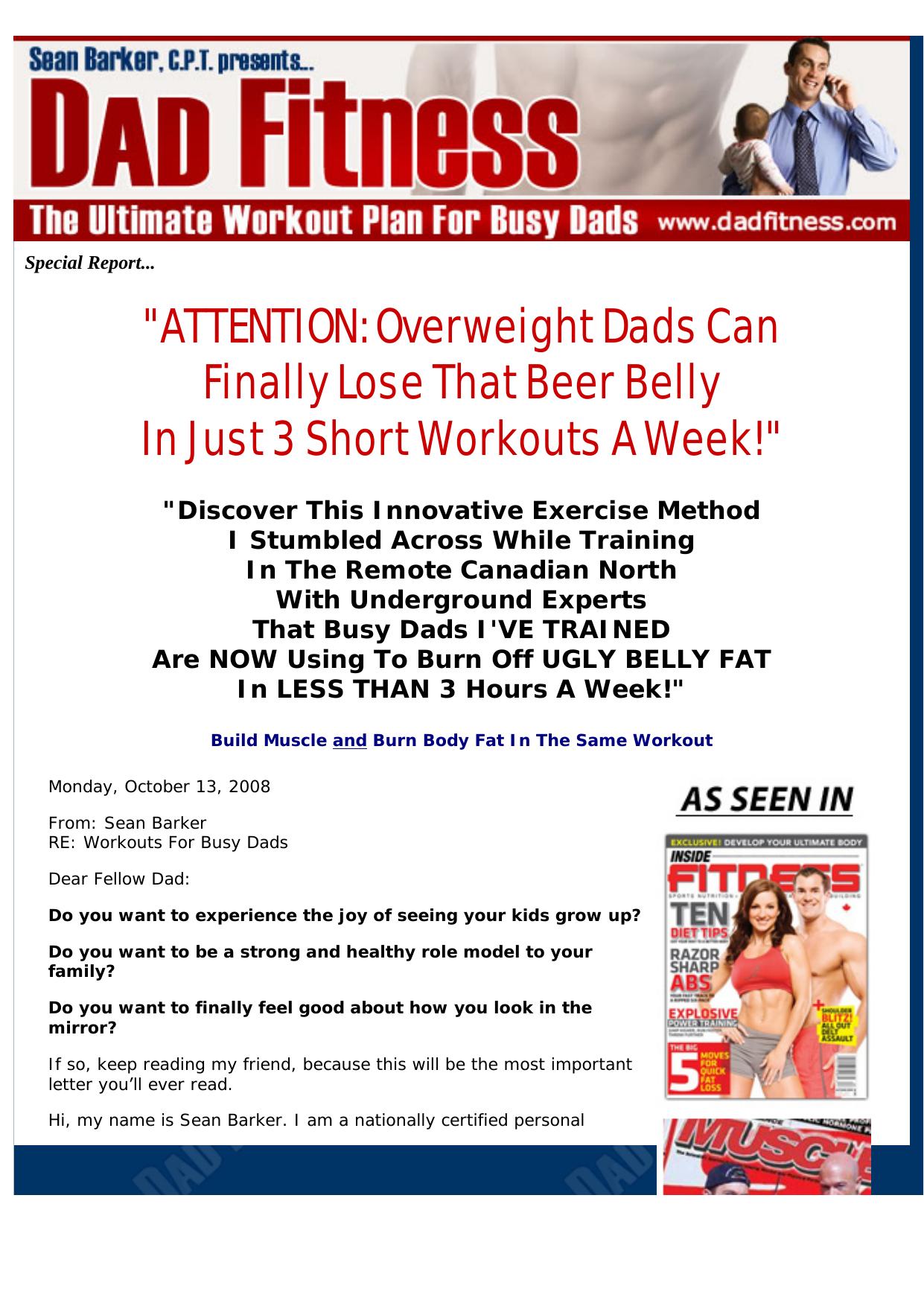 Dad Fitness. by Best of Kuszter's Collection