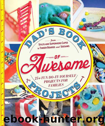 Dad's Book of Awesome Projects: From Stilts and Super-Hero Capes to Tinker Boxes and Seesaws, 25+ Fun Do-It-Yourself Projects for Families by Mike Adamick
