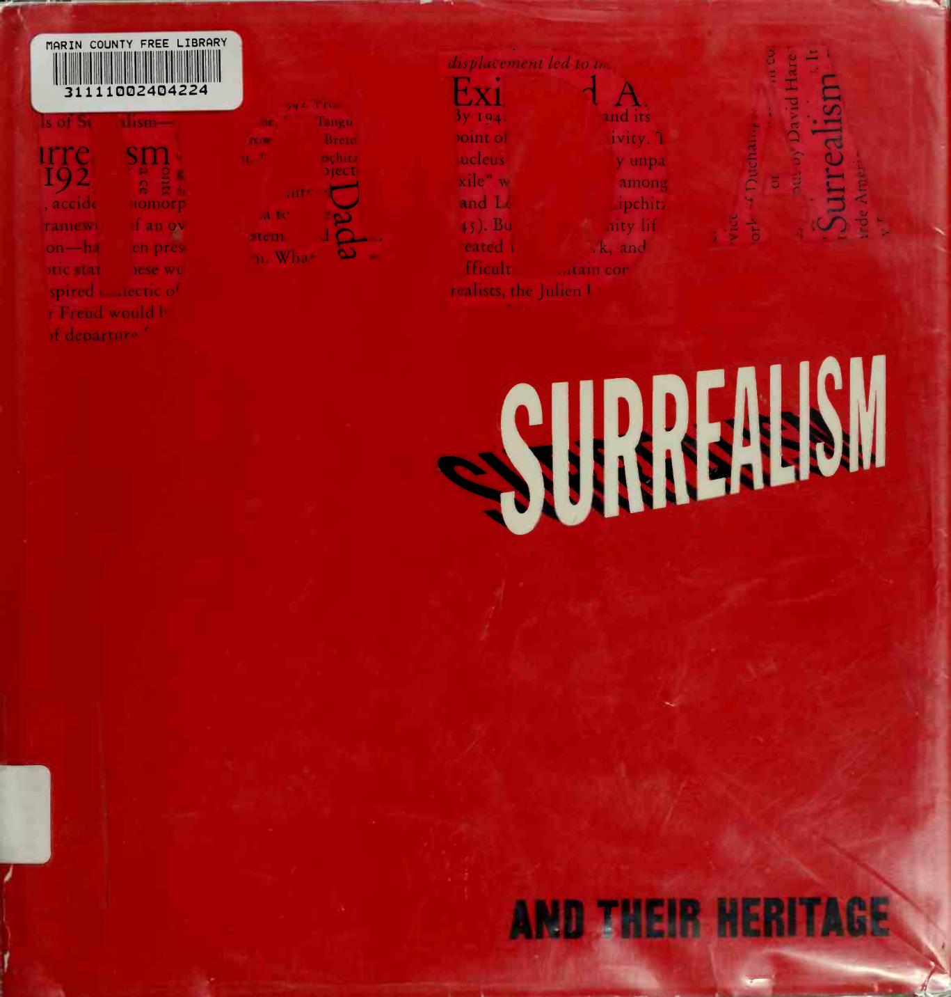 Dada, Surrealism, and Their Heritage (Art Ebook) by Unknown