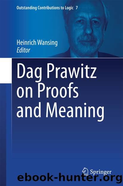 Dag Prawitz on Proofs and Meaning by Heinrich Wansing