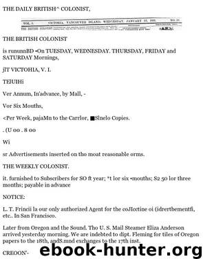 Daily Colonist (1861-01-23) by Unknown