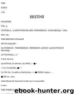 Daily Colonist (1861-01-30) by Unknown