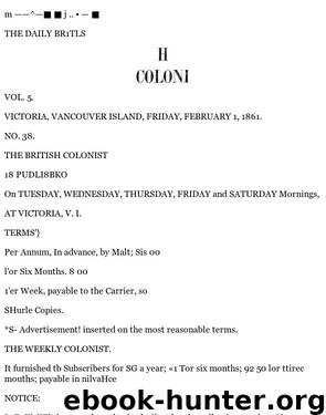 Daily Colonist (1861-02-01) by Unknown