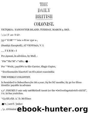 Daily Colonist (1861-03-05) by Unknown