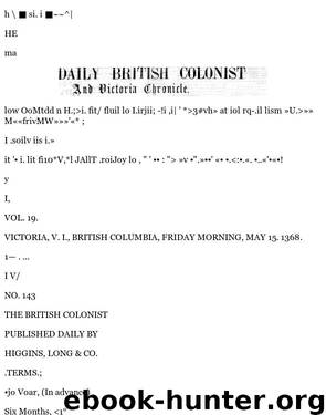 Daily Colonist (1868-05-15) by Unknown