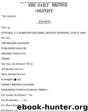 Daily Colonist (1868-06-08) by Unknown