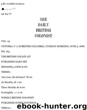 Daily Colonist (1868-06-09) by Unknown