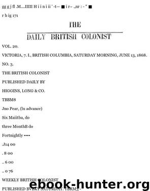 Daily Colonist (1868-06-13) by Unknown