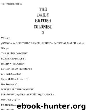 Daily Colonist (1872-03-02) by Unknown