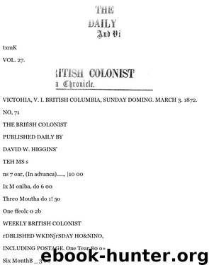 Daily Colonist (1872-03-03) by Unknown