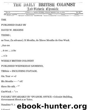 Daily Colonist (1872-04-13) by Unknown