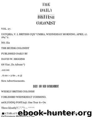 Daily Colonist (1872-04-17) by Unknown