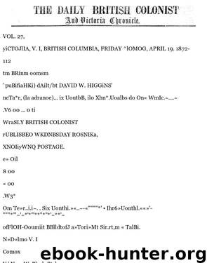 Daily Colonist (1872-04-19) by Unknown