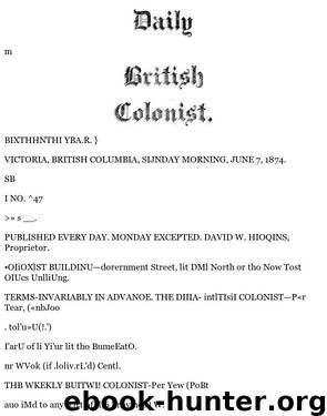 Daily Colonist (1874-06-07) by Unknown