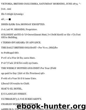 Daily Colonist (1874-06-20) by Unknown