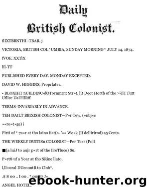 Daily Colonist (1874-07-14) by Unknown