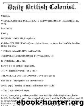 Daily Colonist (1875-12-14) by Unknown