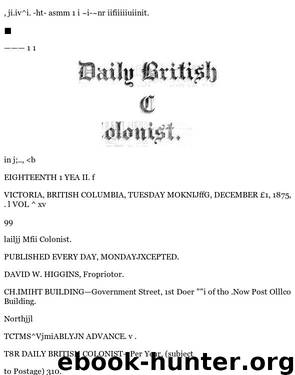 Daily Colonist (1875-12-21) by Unknown