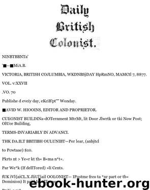 Daily Colonist (1877-03-07) by Unknown