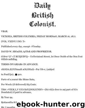 Daily Colonist (1877-03-16) by Unknown