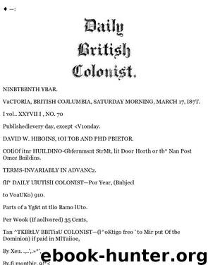 Daily Colonist (1877-03-17) by Unknown