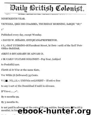 Daily Colonist (1877-03-22) by Unknown