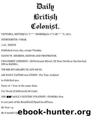 Daily Colonist (1877-03-27) by Unknown