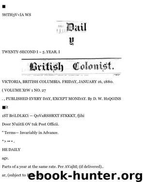 Daily Colonist (1880-01-16) by Unknown