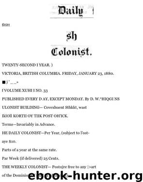 Daily Colonist (1880-01-23) by Unknown