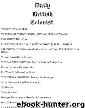 Daily Colonist (1880-02-08) by Unknown