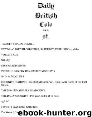 Daily Colonist (1880-02-14) by Unknown