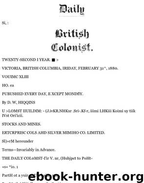 Daily Colonist (1880-02-21) by Unknown