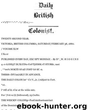 Daily Colonist (1880-02-28) by Unknown