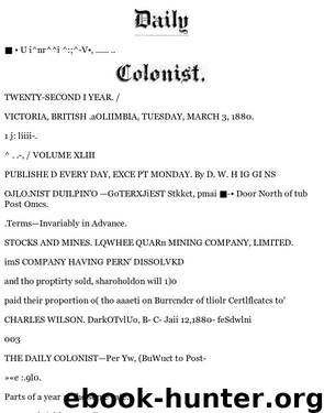 Daily Colonist (1880-03-02) by Unknown