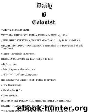 Daily Colonist (1880-03-19) by Unknown