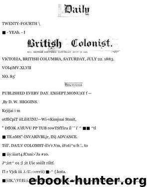 Daily Colonist (1882-07-22) by Unknown