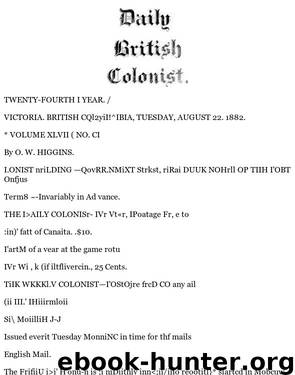 Daily Colonist (1882-08-22) by Unknown