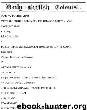 Daily Colonist (1882-08-31) by Unknown