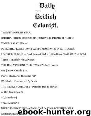 Daily Colonist (1882-09-17) by Unknown