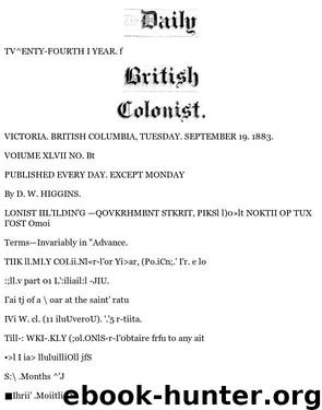 Daily Colonist (1882-09-19) by Unknown