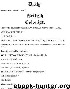 Daily Colonist (1882-09-21) by Unknown