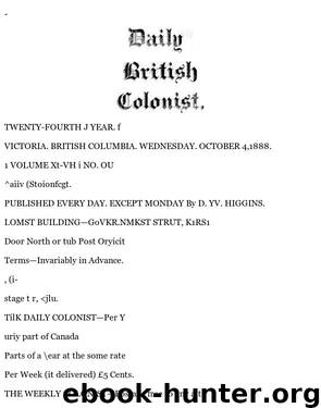 Daily Colonist (1882-10-04) by Unknown