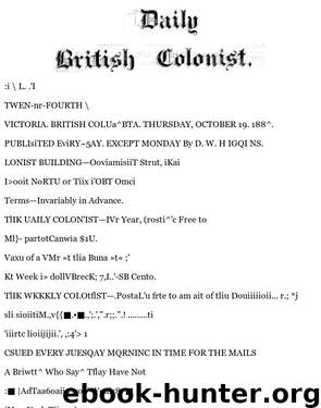 Daily Colonist (1882-10-19) by Unknown